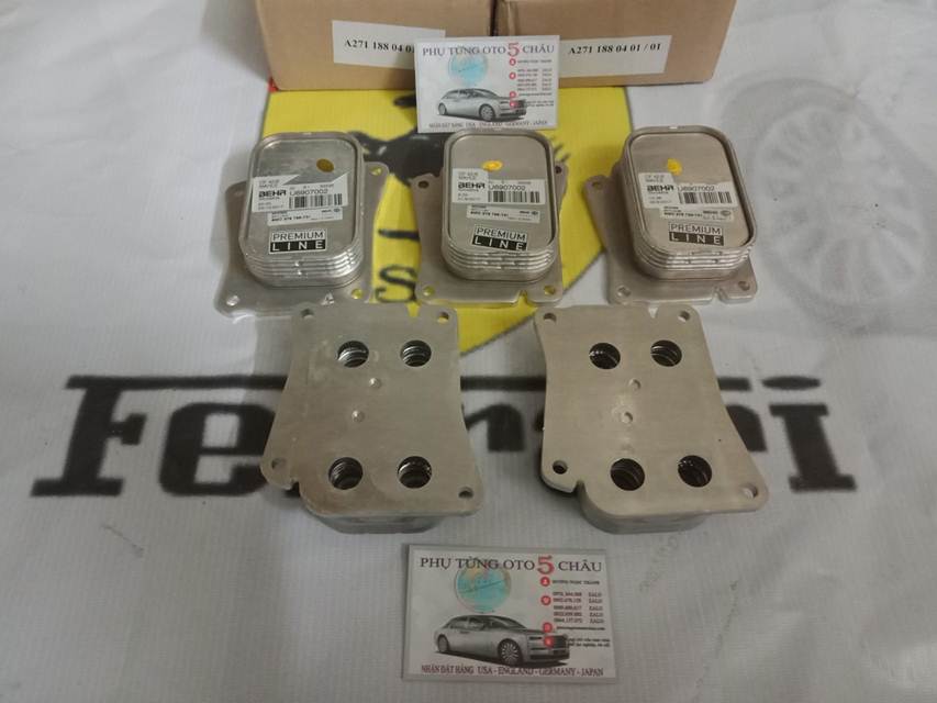 Két Làm Mát Dầu Máy M271 Mercedes A711800401 (3)