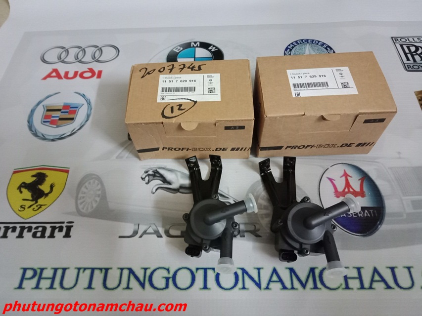 Máy Bơm Nước BMW 750li AUX 2013 Cho Turbo OEM 11517629916 (3)