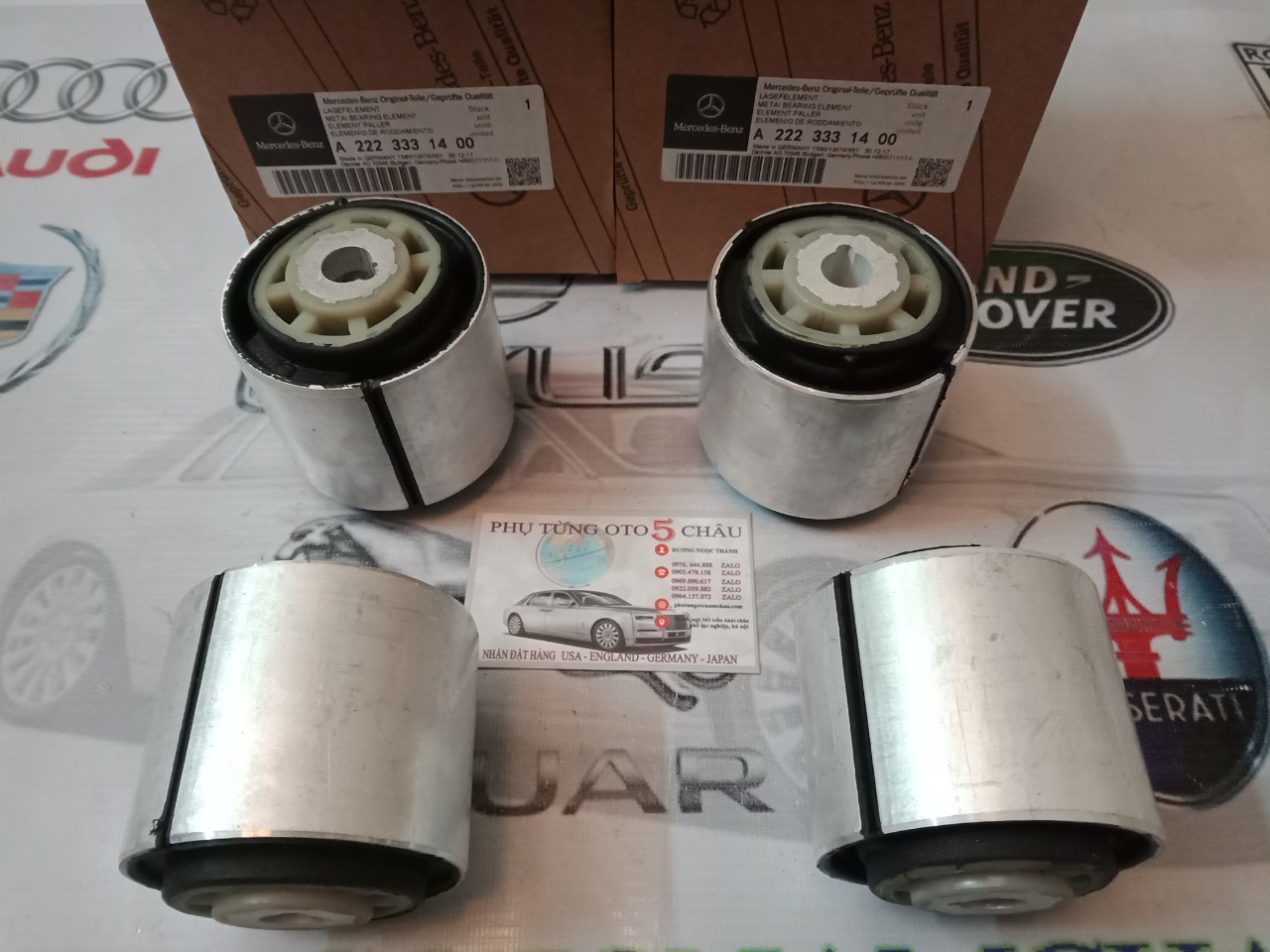 Cao Su Càng I Dưới Trước Mercedes 2223331400 (2)