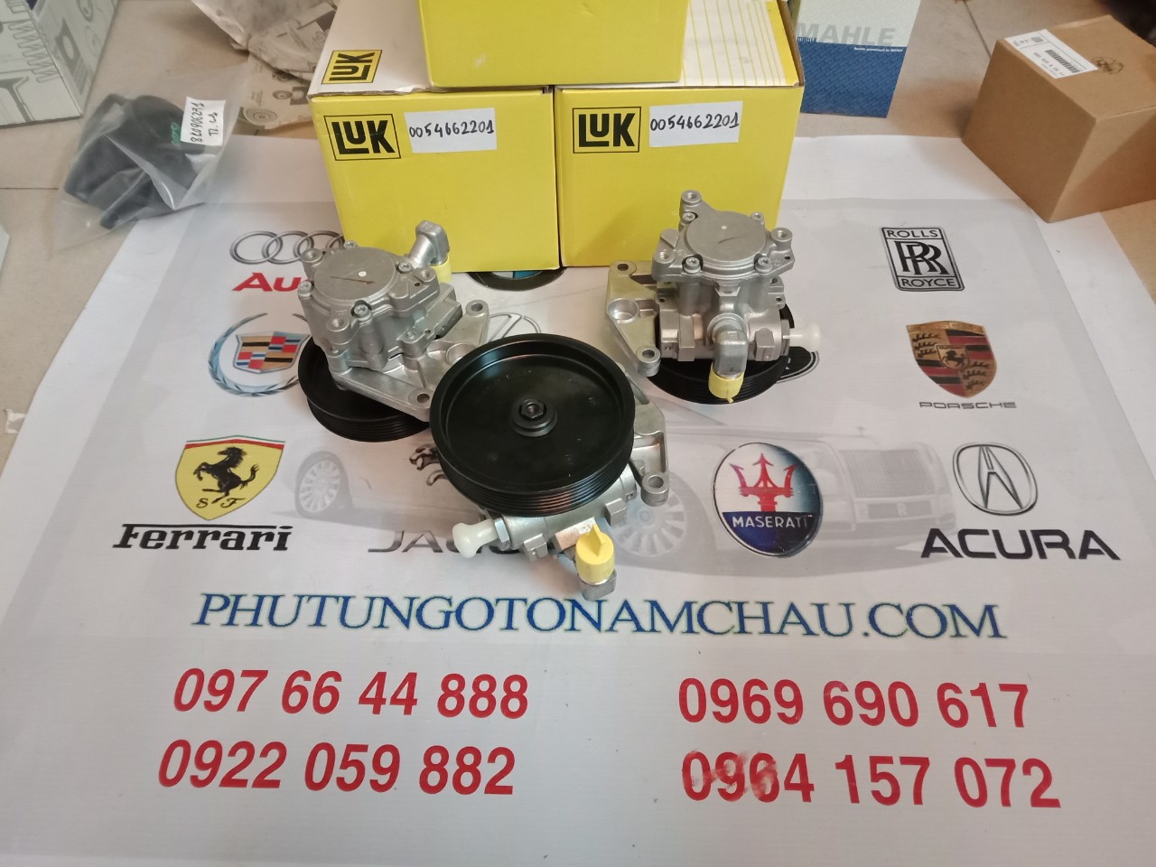 Bơm Trợ Lực Mercedes 0054662201 (3)