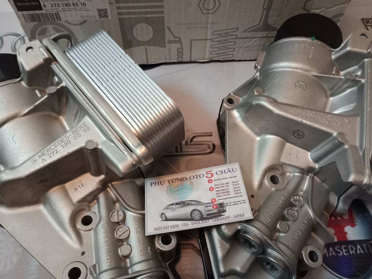 Két Làm Mát Dầu Mercedes 2721800510 (7)