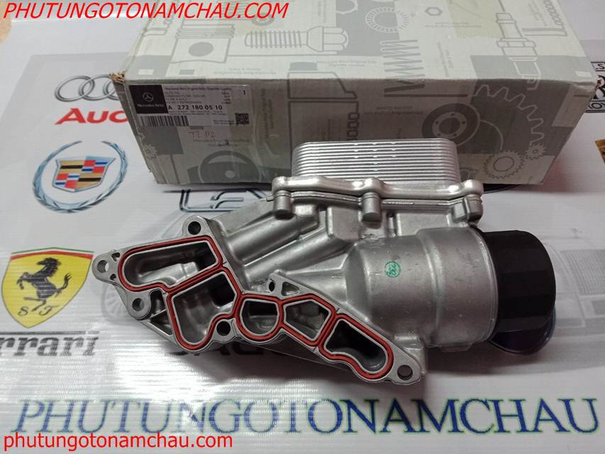 Cụm Két Làm Mát Dầu Máy M272 A2721800510 (2)