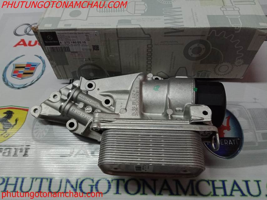 Cụm Két Làm Mát Dầu Máy M272 A2721800510 (3)