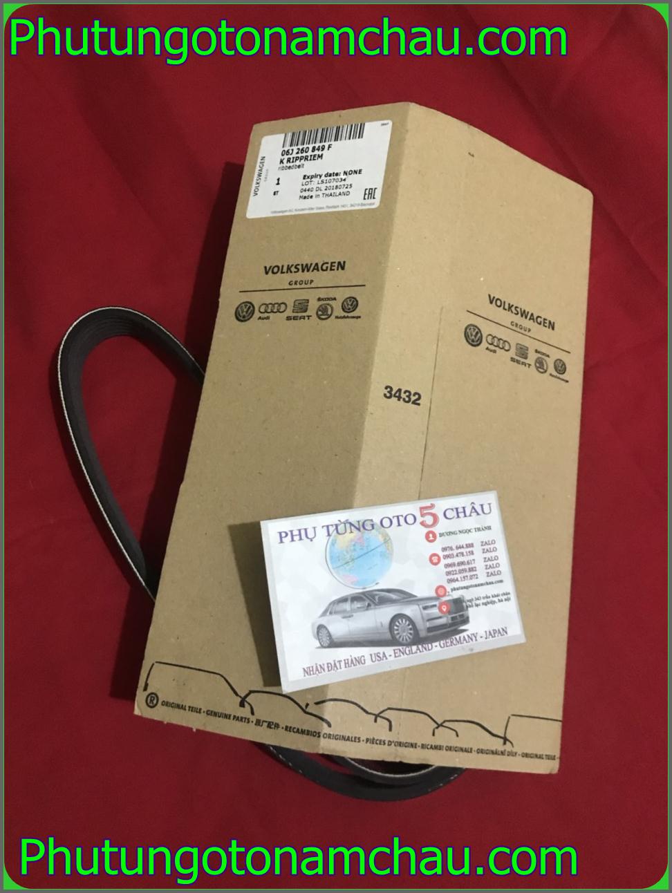 Dây Curoa Tổng Audi A6 2.0 06J260849F