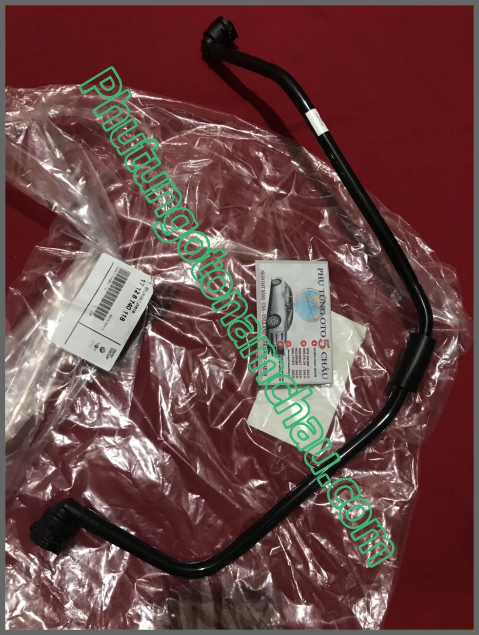 Ống Nước Nhỏ Bình Nước Phụ đền Mặt Máy BMW 17128740118