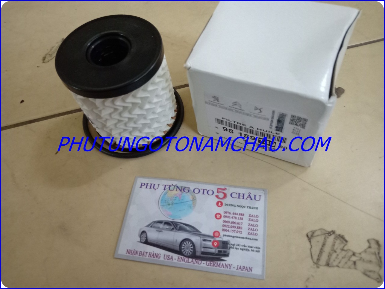 Lọc Dầu Máy Peugoet 981891498006