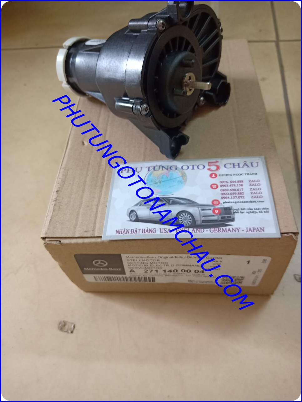 Motor Cổ Hút Mercedes M271 A271 140 00 04