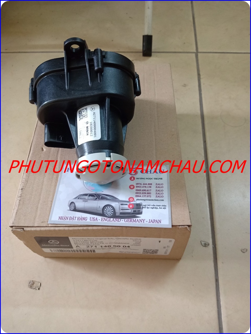 Motor Cổ Hút Mercedes M271