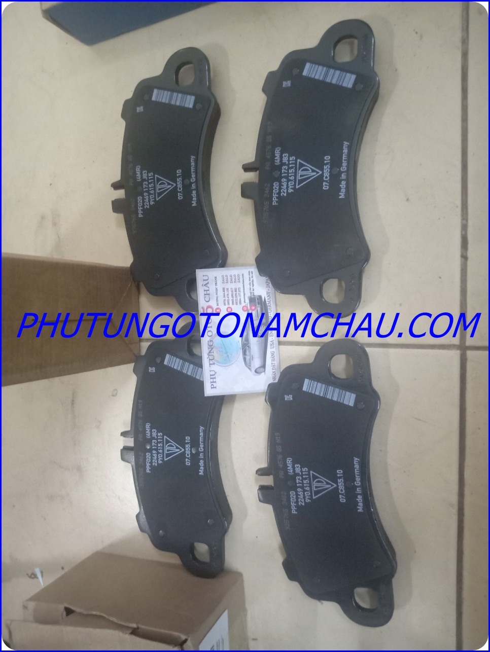 Má Phanh Trước Cayenne Mono-Turbo 9Y0698151T