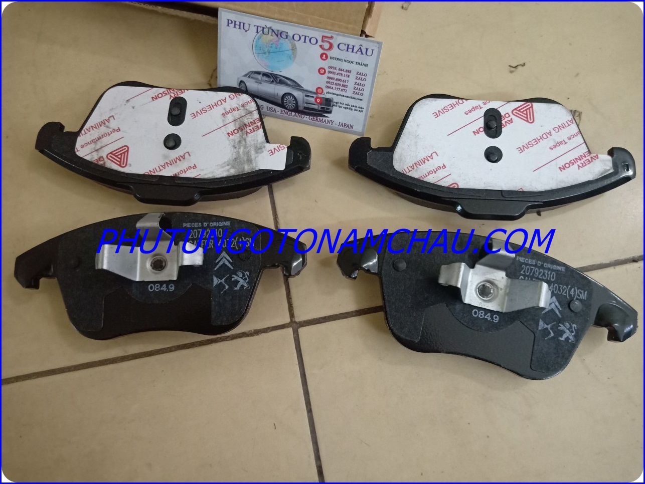 Má Phanh Trước Peugoet 3008