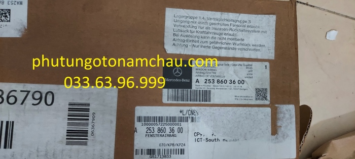 A2538603600 Túi Khí Nóc Túi Khí La Phong GLC200 2020 (4)