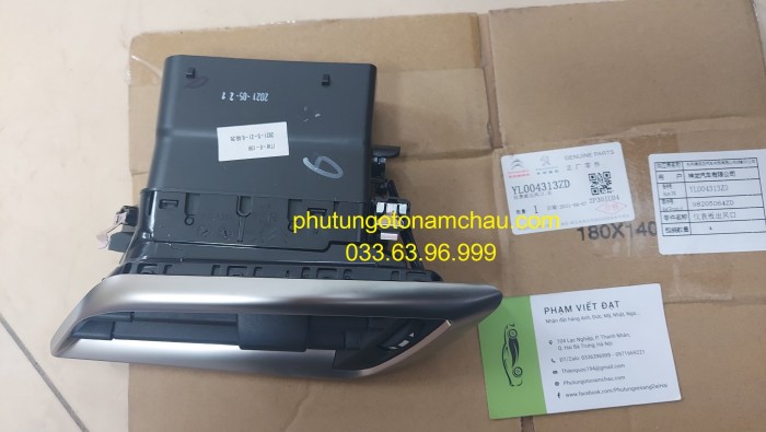 YL004313ZD Cửa Gió điều Hoà Trước Phải Peugeot (2)