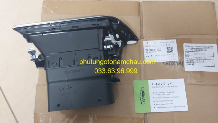 YL004313ZD Cửa Gió điều Hoà Trước Phải Peugeot (3)