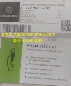 A2229063202 Hộp Cầu Chì Mercedes-Benz W22 S-Class (3)