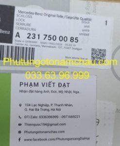 A2317500085 Khóa Cốp Sau Mercedes-Benz S-Class (1)