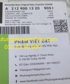 A2129001320 9051 Cụm Công Tắc Vô Lăng GLK W212 (3)