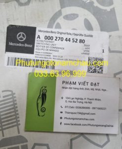 A0002704452 Hộp điều Khiển Chọn Số Mercedes-Benz S-Class 722 (2)